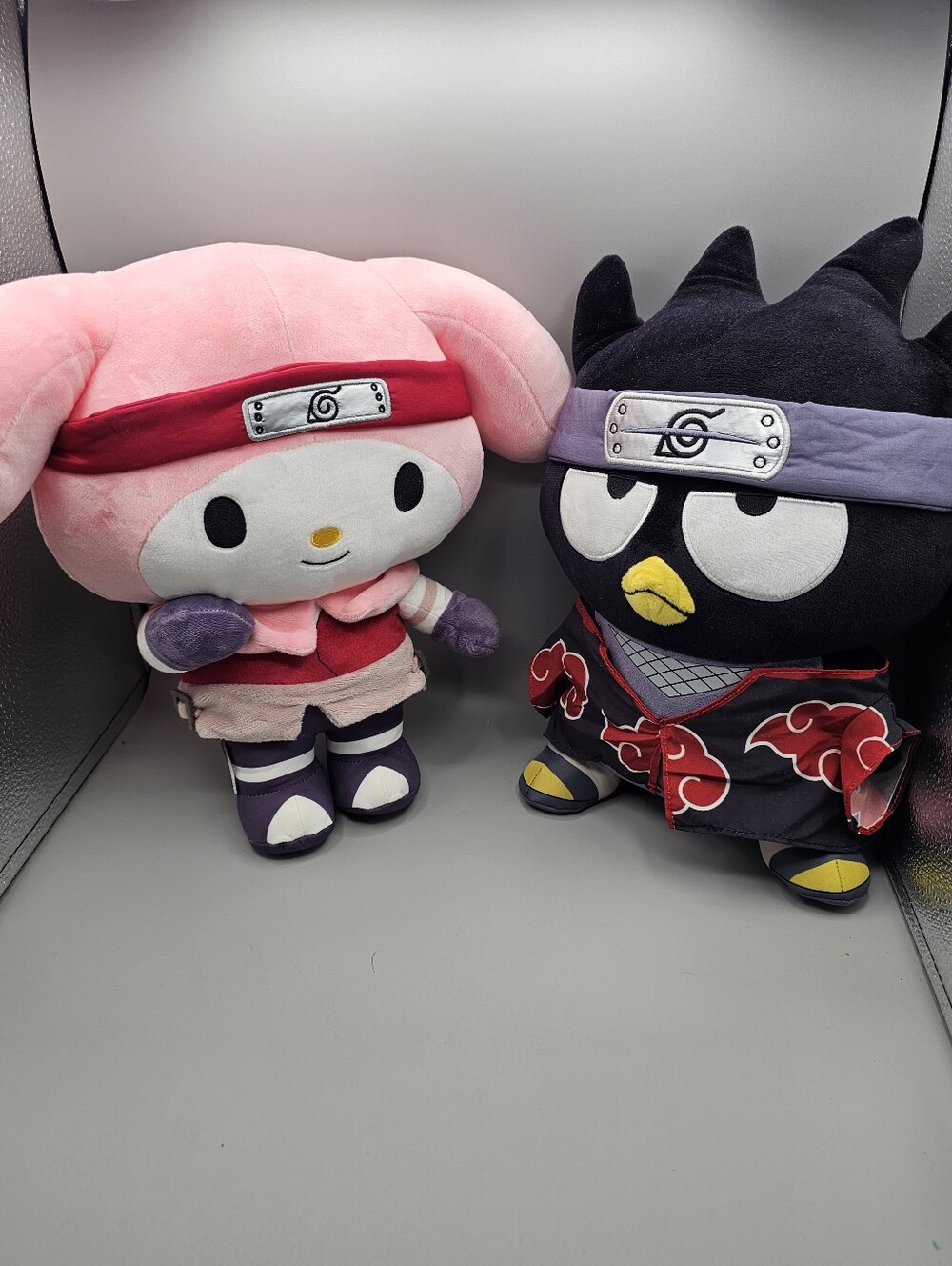 Naruto Shippuden Hello Kitty Friends Plush Badtz-Maru Itachi My Melody Sakura